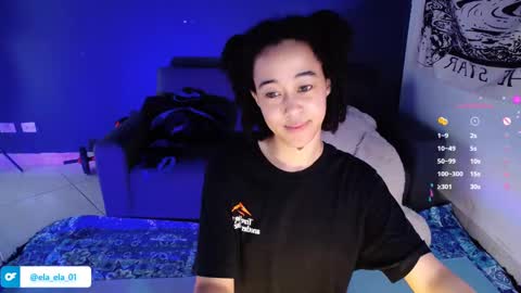 Snapshot of ela_0 chatting on December 3, 11:44 am Ela Help me reach 100 thumbs up online show from December 3, 11:44 am