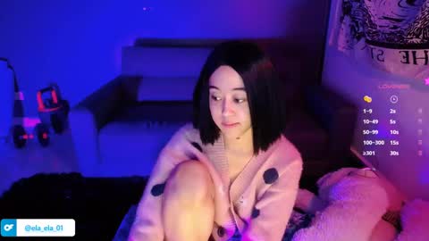 Snapshot of ela_0 chatting on December 18, 8:09 am Ela Help me reach 100 thumbs up online show from December 18, 8:09 am