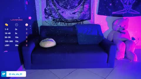 Snapshot of ela_0 chatting on January 16, 3:56 am Ela Help me reach 100 thumbs up online show from January 16, 3:56 am