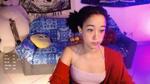 Snapshot of ela_0 chatting on February 14, 3:33 am Ela Help me reach 100 thumbs up online show from February 14, 3:33 am