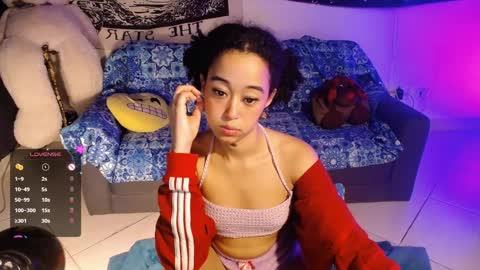 Snapshot of ela_0 chatting on February 14, 9:34 am Ela Help me reach 100 thumbs up online show from February 14, 9:34 am