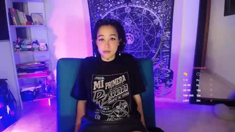 Snapshot of ela_0 chatting on April 24, 3:31 am Ela Help me reach 100 thumbs up online show from April 24, 3:31 am