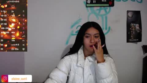 Snapshot of elaine_sun chatting on December 9, 2:02 am Elaine eli online show from December 9, 2:02 am