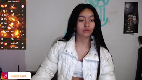 Snapshot of elaine_sun chatting on December 9, 5:07 am Elaine eli online show from December 9, 5:07 am