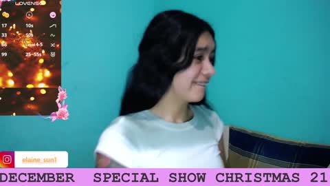 Snapshot of elaine_sun chatting on December 17, 5:07 am Elaine eli online show from December 17, 5:07 am