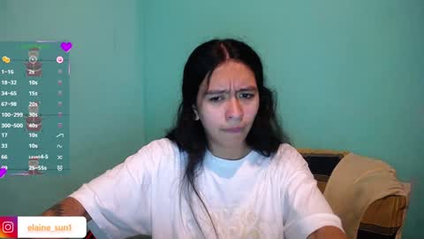 Snapshot of elaine_sun chatting on December 28, 1:18 am Elaine eli online show from December 28, 1:18 am