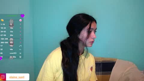 Snapshot of elaine_sun chatting on December 28, 7:22 am Elaine eli online show from December 28, 7:22 am