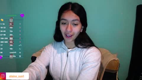 Snapshot of elaine_sun chatting on December 29, 4:16 am Elaine eli online show from December 29, 4:16 am
