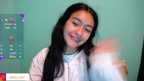 Snapshot of elaine_sun chatting on December 29, 7:17 am Elaine eli online show from December 29, 7:17 am