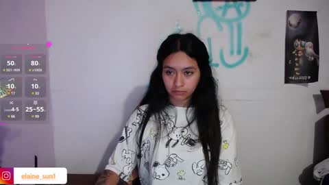 Snapshot of elaine_sun chatting on January 14, 6:34 am Elaine eli online show from January 14, 6:34 am