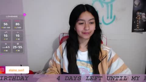 Snapshot of elaine_sun chatting on January 22, 5:16 am Elaine eli online show from January 22, 5:16 am