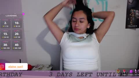 Snapshot of elaine_sun chatting on January 23, 6:06 am Elaine eli online show from January 23, 6:06 am