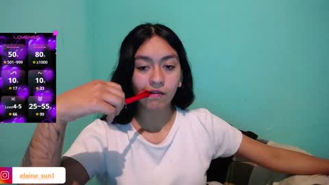 Snapshot of elaine_sun chatting on February 5, 5:20 am Elaine eli online show from February 5, 5:20 am