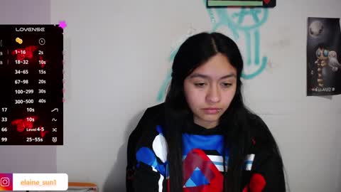 Snapshot of elaine_sun chatting on February 6, 2:55 am Elaine eli online show from February 6, 2:55 am