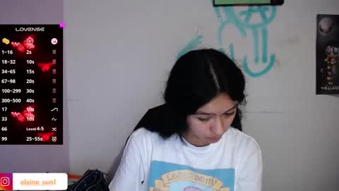 Snapshot of elaine_sun chatting on February 12, 5:26 am Elaine eli online show from February 12, 5:26 am