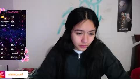 Snapshot of elaine_sun chatting on February 22, 1:22 am Elaine eli online show from February 22, 1:22 am