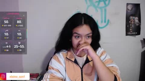 Snapshot of elaine_sun chatting on February 25, 1:30 am Elaine eli online show from February 25, 1:30 am