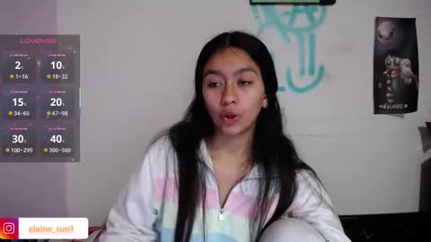 Snapshot of elaine_sun chatting on February 26, 3:53 am Elaine eli online show from February 26, 3:53 am