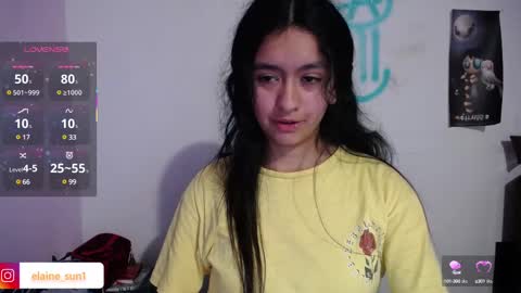 Snapshot of elaine_sun chatting on March 7, 5:29 am Elaine eli online show from March 7, 5:29 am