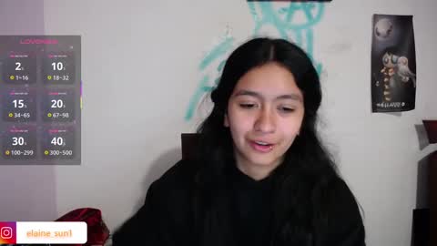 Snapshot of elaine_sun chatting on March 11, 6:00 am Elaine eli online show from March 11, 6:00 am