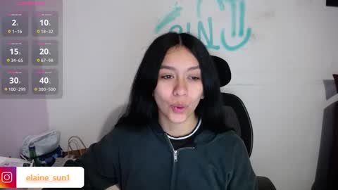 Snapshot of elaine_sun chatting on September 10, 2:33 am Elaine eli online show from September 10, 2:33 am