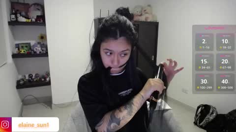 Snapshot of elaine_sun chatting on September 25, 12:36 am Elaine eli online show from September 25, 12:36 am