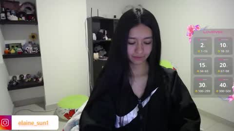 Snapshot of elaine_sun chatting on October 16, 3:51 am Elaine eli online show from October 16, 3:51 am