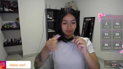 Snapshot of elaine_sun chatting on November 14, 3:05 am Elaine eli online show from November 14, 3:05 am