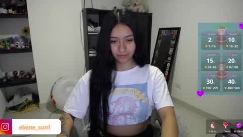 Snapshot of elaine_sun chatting on November 28, 11:40 pm Elaine eli online show from November 28, 11:40 pm