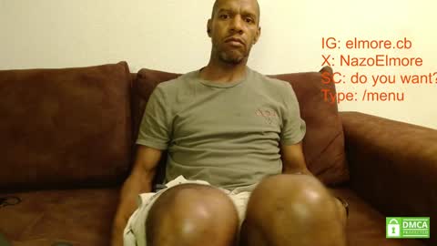 Snapshot of elmorenazogt chatting on December 31, 5:00 am My name is Elmore. Please say hello I like to chat with you. If you have requests or dirty talk please use tip online show from December 31, 5:00 am