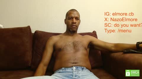 Snapshot of elmorenazogt chatting on January 1, 8:13 am My name is Elmore. Please say hello I like to chat with you. If you have requests or dirty talk please use tip online show from January 1, 8:13 am
