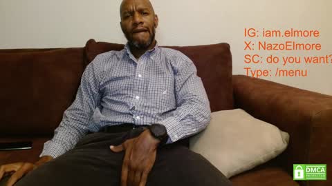 Snapshot of elmorenazogt chatting on January 28, 2:21 am My name is Elmore. Please say hello I like to chat with you. If you have requests or dirty talk please use tip online show from January 28, 2:21 am