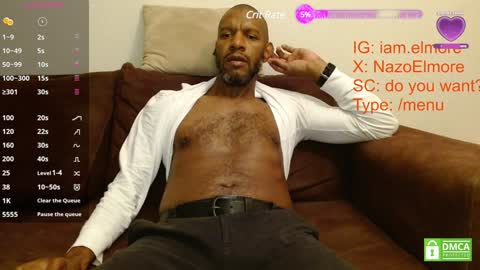 Snapshot of elmorenazogt chatting on January 30, 3:00 am My name is Elmore. Please say hello I like to chat with you. If you have requests or dirty talk please use tip online show from January 30, 3:00 am