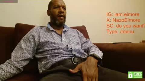 Snapshot of elmorenazogt chatting on February 11, 3:50 am My name is Elmore. Please say hello I like to chat with you. If you have requests or dirty talk please use tip online show from February 11, 3:50 am