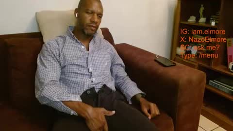 Snapshot of elmorenazogt chatting on September 12, 4:56 am My name is Elmore. Please say hello I like to chat with you. If you have requests or dirty talk please use tip online show from September 12, 4:56 am