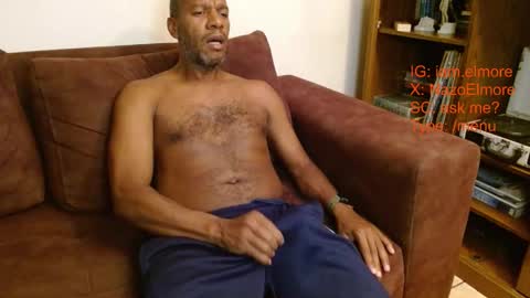 Snapshot of elmorenazogt chatting on October 19, 4:35 am My name is Elmore. Please say hello I like to chat with you. If you have requests or dirty talk please use tip online show from October 19, 4:35 am