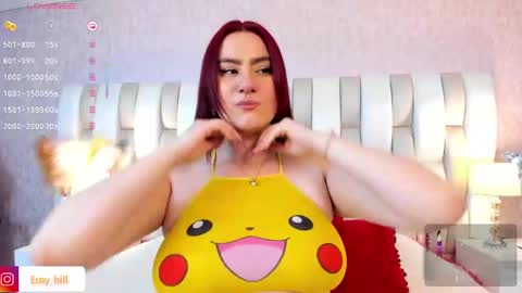 Snapshot of emily_hill___ chatting on February 24, 9:09 pm EMILY Monday 5-2 am From Tuesday to Friday5-1 am Colombia time online show from February 24, 9:09 pm