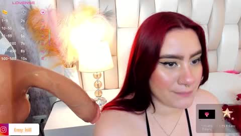 Snapshot of emily_hill___ chatting on February 27, 12:21 am EMILY Monday 5-2 am From Tuesday to Friday5-1 am Colombia time online show from February 27, 12:21 am