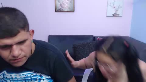 Snapshot of eric_and_alisson chatting on October 15, 11:54 am Eric and Alisson online show from October 15, 11:54 am