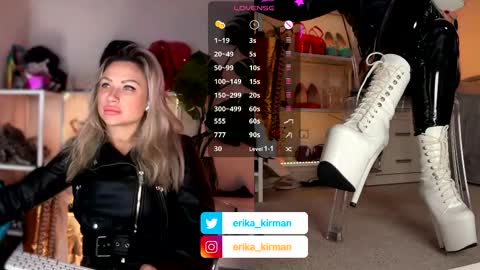 Erika      online show from January 18, 10:08 am