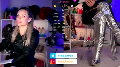 Erika      online show from February 4, 1:17 pm