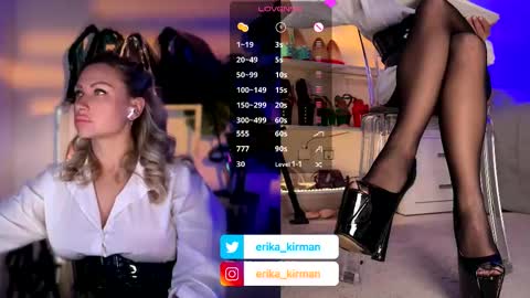 Erika      online show from March 23, 2:43 pm