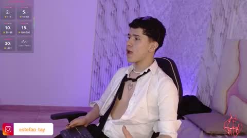 Snapshot of estefan_tay chatting on March 2, 7:15 am estefan_tay online show from March 2, 7:15 am