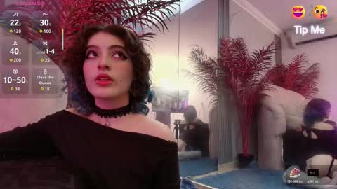 Snapshot of eva_halsey chatting on January 10, 10:03 pm E V A online show from January 10, 10:03 pm