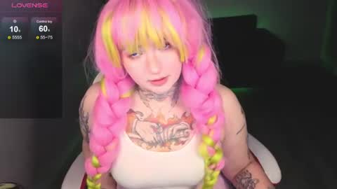 Snapshot of evathewitcher chatting on July 1, 1:07 am EvaTheWitcher online show from July 1, 1:07 am