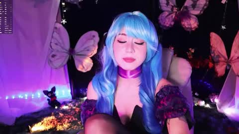 Snapshot of fairywhore chatting on November 24, 2:44 am Jackie Cosplayer online show from November 24, 2:44 am