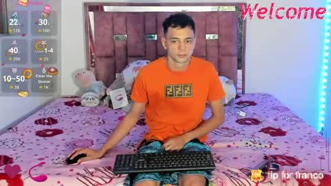 Snapshot of franco_taylor chatting on May 9, 1:33 am Franco taylor online show from May 9, 1:33 am