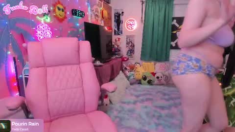 Snapshot of fuuka chatting on July 12, 8:55 pm Fuuka Doll online show from July 12, 8:55 pm