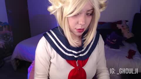 Snapshot of ghoulji chatting on February 15, 5:30 am Annie Im going to be offline from 29nov to 3dec online show from February 15, 5:30 am