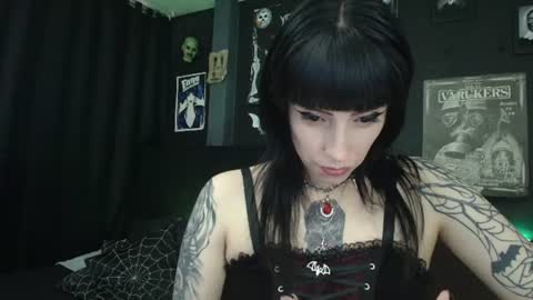 Snapshot of goddess_mortem chatting on June 15, 9:06 pm Mortem model independientfollow me on my telegram channel online show from June 15, 9:06 pm
